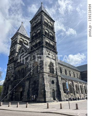 スウェーデン南部・スコーネ地方・ルンドにあるルンド大聖堂 スウェーデン南部・スコーネ地方・ルンドにあるルンド大聖堂 139118494