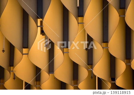 Exterior of modern architecture, modern city building. Modern architecture abstract background, building abstract. Exterior of modern architecture, modern city building. Modern architecture abstract background, building abstract. 139118915