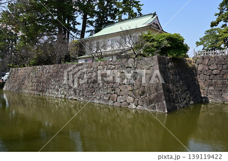 南堀と石垣（小田原城） 139119422
