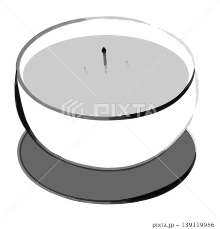 緑茶に浮かぶ茶柱のイラスト 139119986