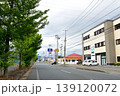 岩手県盛岡市みたけの道路風景 139120072