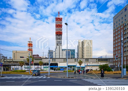 JR千葉みなと駅 千葉都市モノレール 千葉みなと駅 JR千葉みなと駅 千葉都市モノレール 千葉みなと駅 139120310