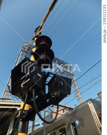 小田急相模原駅前の踏切 小田急相模原駅前の踏切 139121133