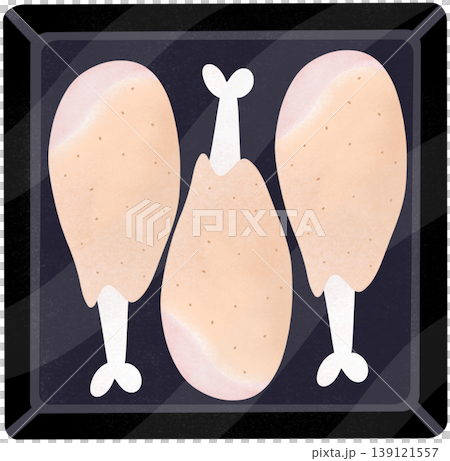 raw chicken drumstick in a pack raw chicken drumstick in a pack 139121557