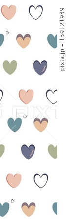 Collection of soft focus watercolor floral and botanical seamless patterns in pastel tones Collection of soft focus watercolor floral and botanical seamless patterns in pastel tones 139121939