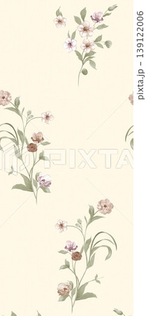 Collection of soft focus watercolor floral and botanical seamless patterns in pastel tones Collection of soft focus watercolor floral and botanical seamless patterns in pastel tones 139122006