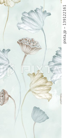 Collection of elegant soft focus floral and celestial nursery seamless patterns Collection of elegant soft focus floral and celestial nursery seamless patterns 139122161