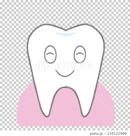 Icon Character: Smiling Teeth 139122990