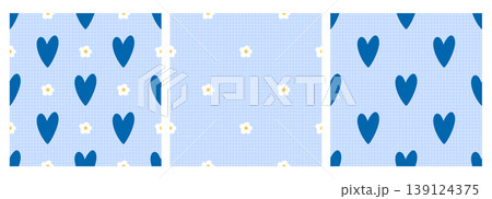 Check flower seamless pattern with plaid design cute pastel. Daisies and spring gingham for retro aesthetic summer backgrounds. Tiny checkered details hearts and kawaii chrysanthemums. Check flower seamless pattern with plaid design cute pastel. Daisies and spring gingham for retro aesthetic summer backgrounds. Tiny checkered details hearts and kawaii chrysanthemums. 139124375