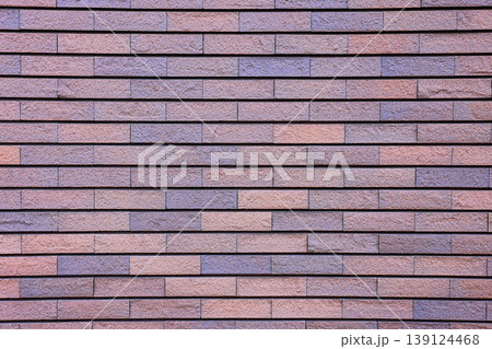 brick wall, mosaic wide panorama of masonry, bricklaying texture background. brick wall, mosaic wide panorama of masonry, bricklaying texture background. 139124468