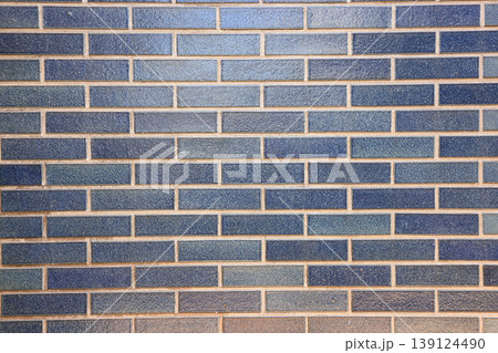 brick wall, mosaic wide panorama of masonry, bricklaying texture background. brick wall, mosaic wide panorama of masonry, bricklaying texture background. 139124490