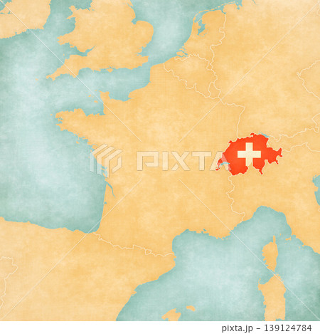 Map of France - Switzerland Map of France - Switzerland 139124784