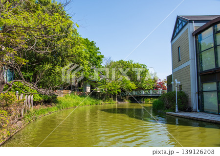 【水のある風景】「木曽三川公園」アクアワールド水郷パークセンター　《岐阜県 海津市》　 139126208