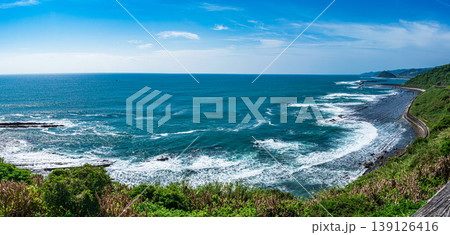 日南海岸_国内で初めて設置された海中公園、 海岸線に続く美しい海中景観 139126416