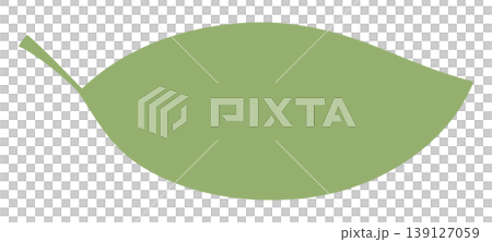 A simple frame made of a single leaf A simple frame made of a single leaf 139127059
