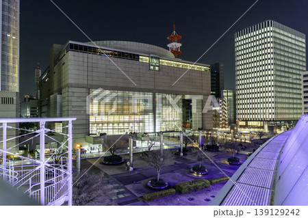 名古屋市街夜景 愛知芸術文化センター 愛知県芸術劇場 愛知県名古屋市 名古屋市街夜景 愛知芸術文化センター 愛知県芸術劇場 愛知県名古屋市 139129242