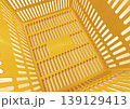 買い物カゴ(卓上）　背景イラスト01 139129413