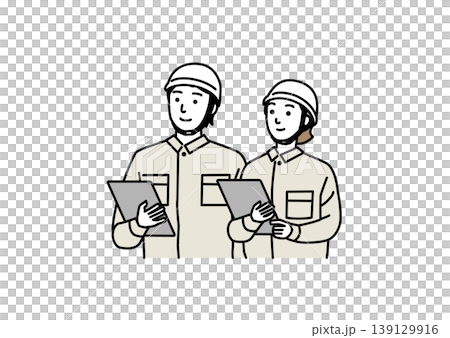 作業スタッフ 若い男女 作業スタッフ 若い男女 139129916