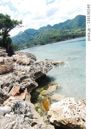 beautiful rock island on the sea, Gorontalo, Indonesia beautiful rock island on the sea, Gorontalo, Indonesia 139130148