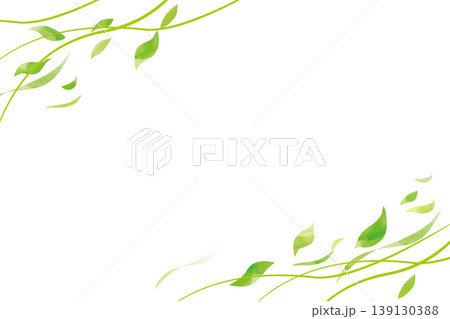緑　グリーン背景イラスト 139130388