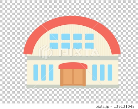 体育館 建物 イラスト 体育館 建物 イラスト 139131048