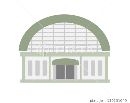 体育館 建物 イラスト 体育館 建物 イラスト 139131049