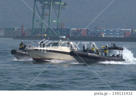 海保テロ対策訓練 139131432
