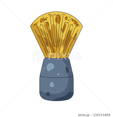 Illustration of shaving brush 139131669
