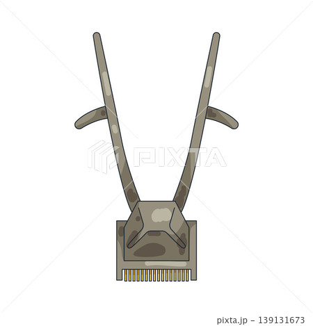 Illustration of old hair clipper 139131673