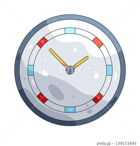 Illustration of wall clock 139131693