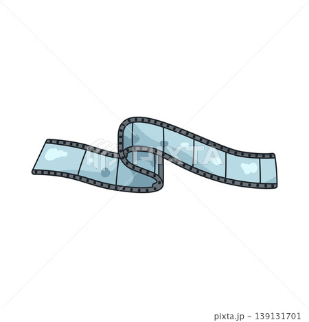 Illustration of film strip 139131701