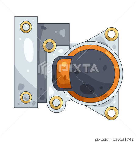 Illustration of throttle body 139131742