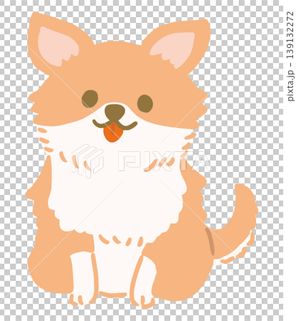 Vector illustration of a sitting Chihuahua 139132272