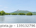 北海道　夏の大沼国定公園　大沼越しに見る北海道駒ヶ岳 139132796