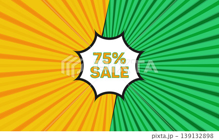 Yellow green comic book style background sale seventy five percent off 139132898