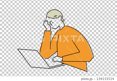 Women working on laptops Women working on laptops 139133514