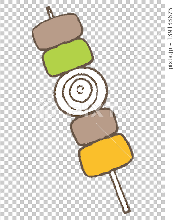 串焼きのイラスト 串焼きのイラスト 139133675