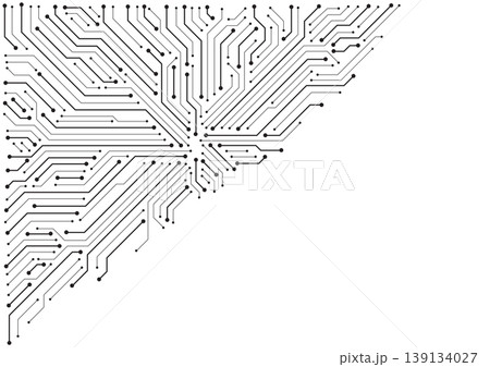 Abstract background with technology circuit board texture. Electronic motherboard illustration. Communication and engineering concept. Vector illustration Abstract background with technology circuit board texture. Electronic motherboard illustration. Communication and engineering concept. Vector illustration 139134027