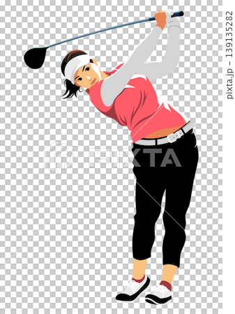 女子プロゴルファー 139135282