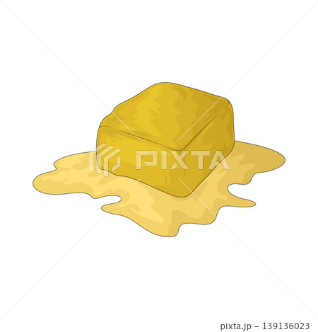 Illustration of Butter Illustration of Butter 139136023