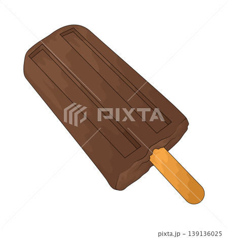 Illustration of Popsicle Illustration of Popsicle 139136025