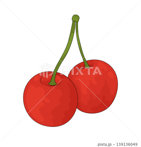 Illustration of Cherry 139136049