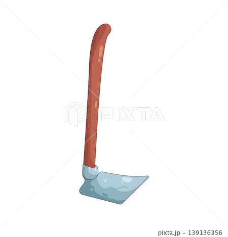 Illustration of hoe Illustration of hoe 139136356