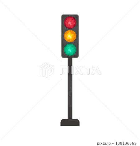 Illustration of traffic light Illustration of traffic light 139136365