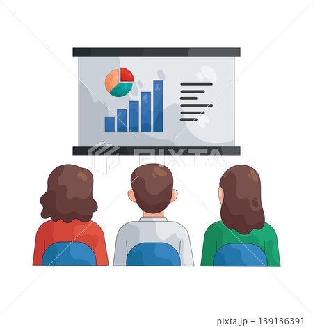 Illustration of presentation  139136391
