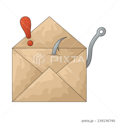 Illustration of Phishing Alert 139136740