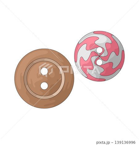 Illustration of buttons 139136996