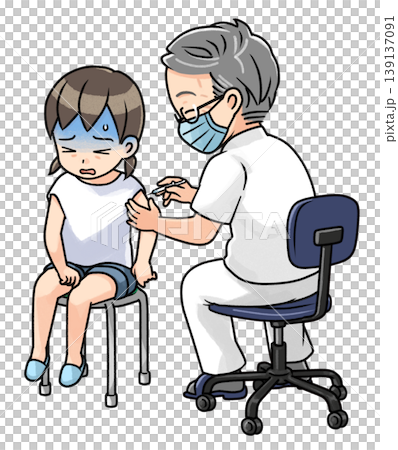 注射が怖い女の子 注射が怖い女の子 139137091