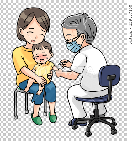 Baby who dislikes injection Baby who dislikes injection 139137100