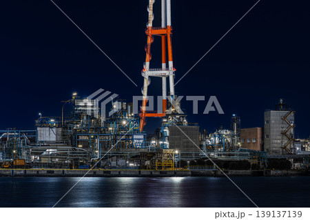 工場夜景1 工場夜景1 139137139